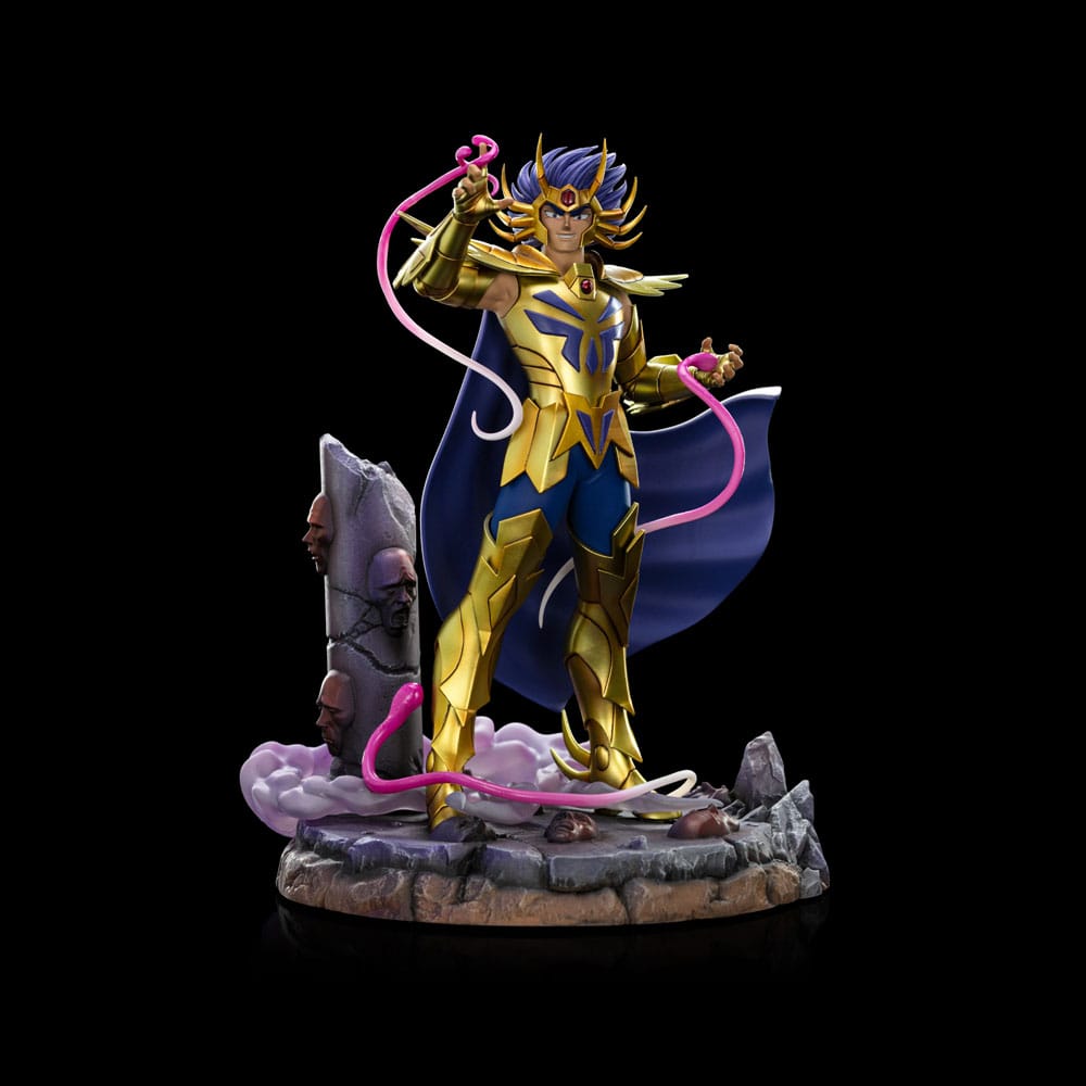 Saint Seiya Art Scale Statue TCancer Deathmask Iron Studios