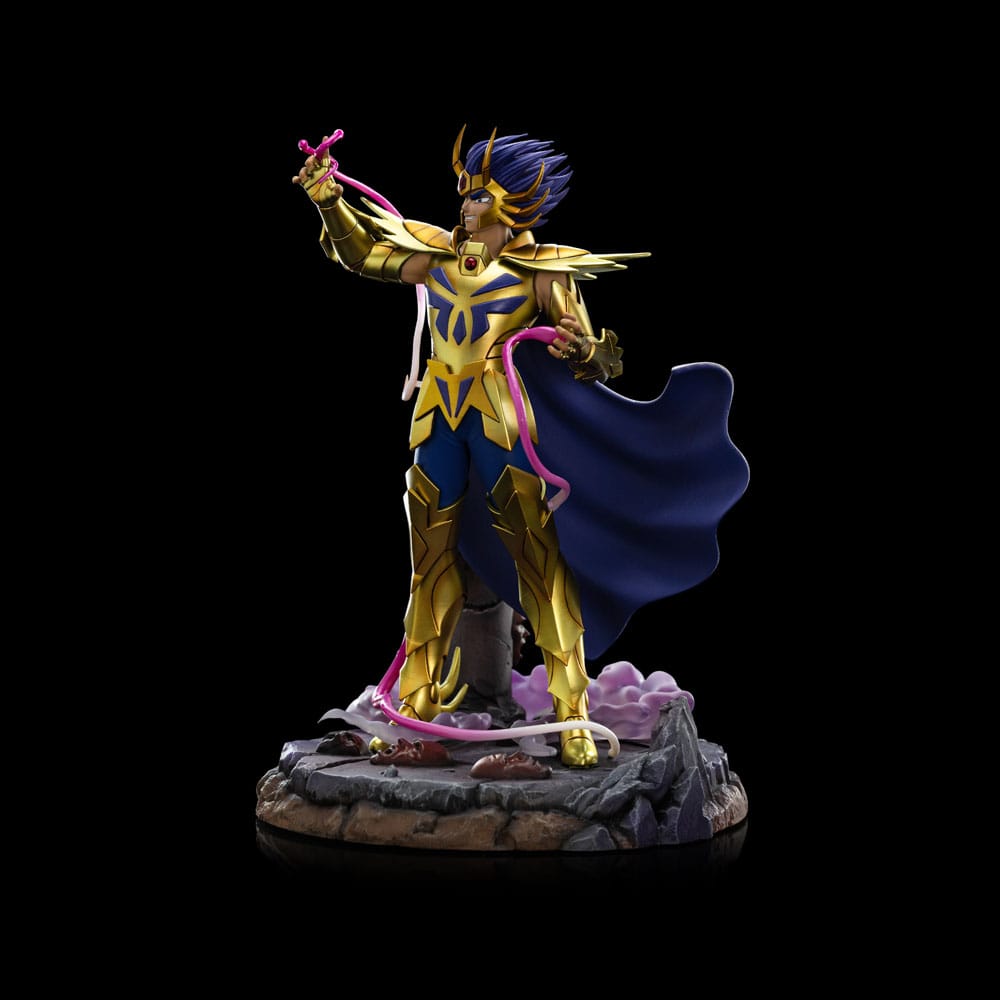 Saint Seiya Art Scale Statue TCancer Deathmask Iron Studios