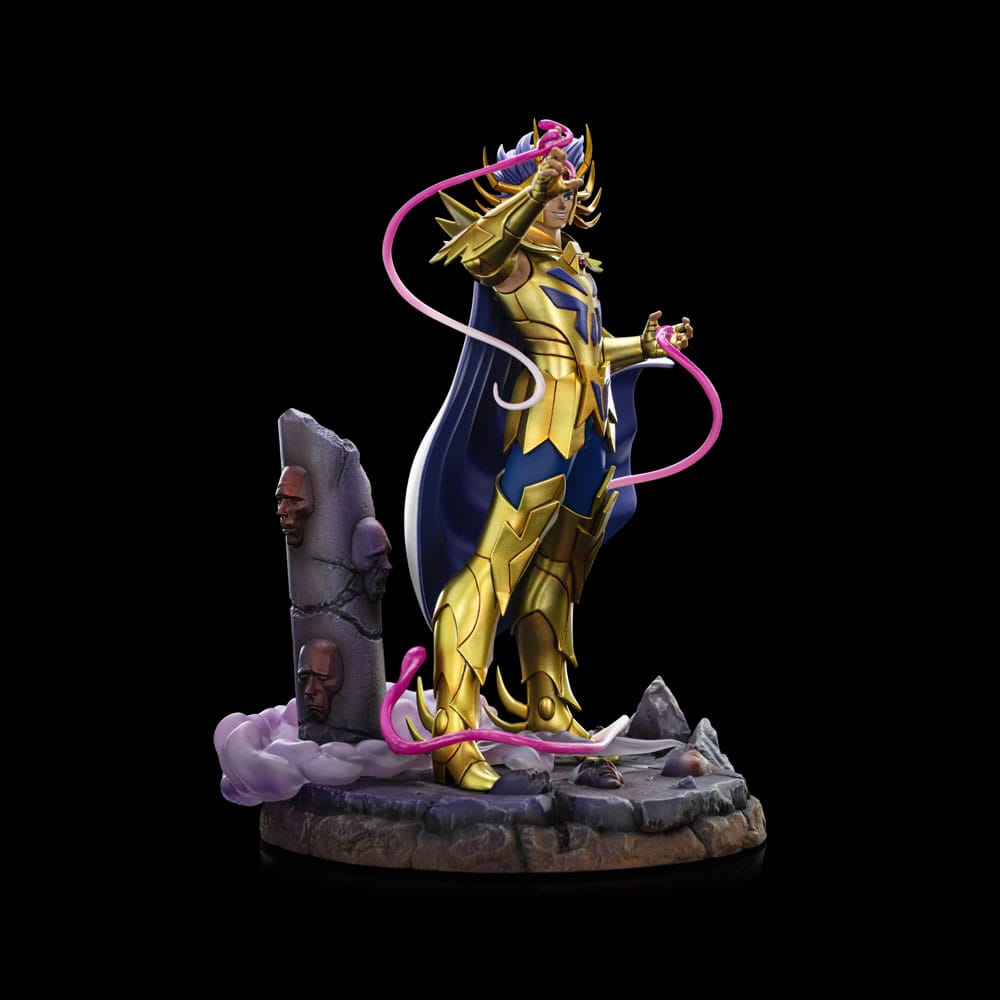 Saint Seiya Art Scale Statue TCancer Deathmask Iron Studios