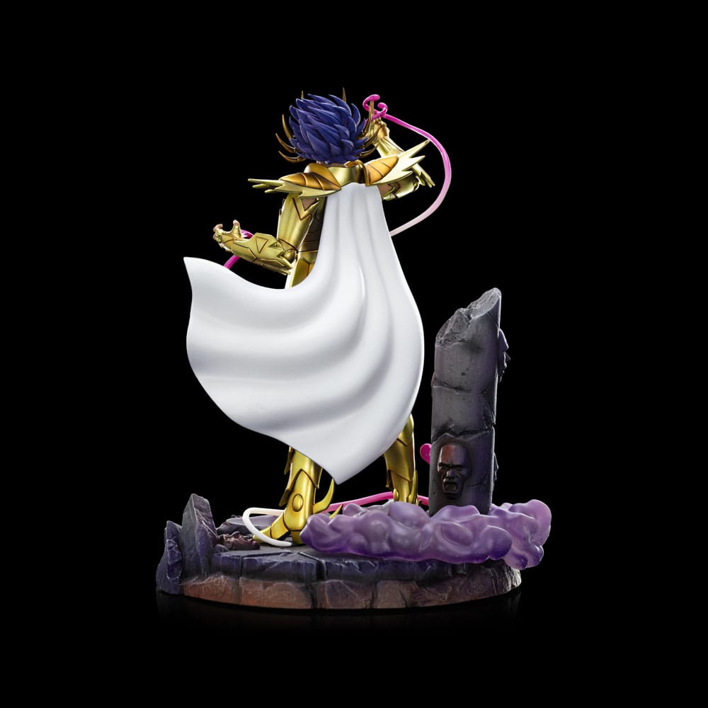 Saint Seiya Art Scale Statue TCancer Deathmask Iron Studios