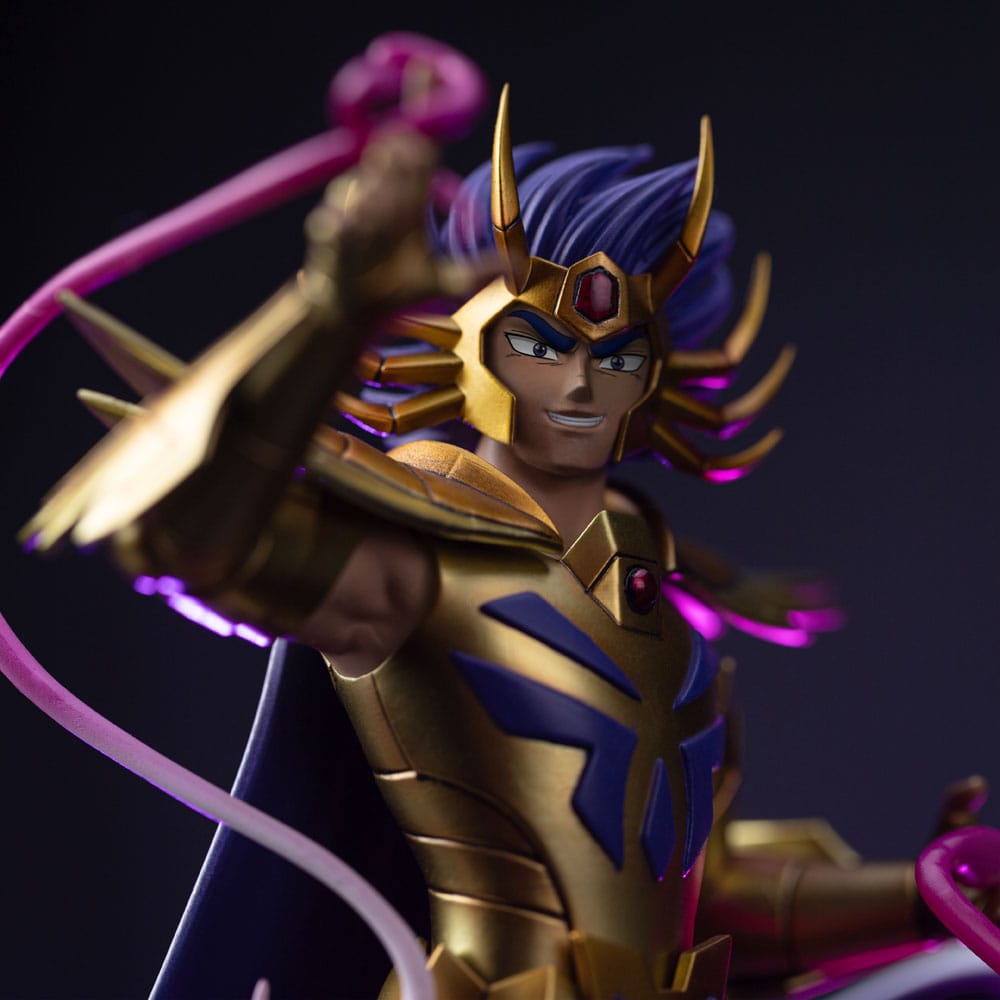 Saint Seiya Art Scale Statue TCancer Deathmask Iron Studios