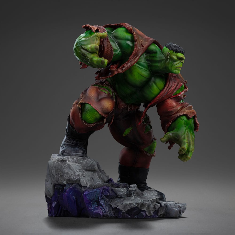 Marvel BDS Art Scale Statue Infinity Gauntlet Hulk Diorama Iron Studios