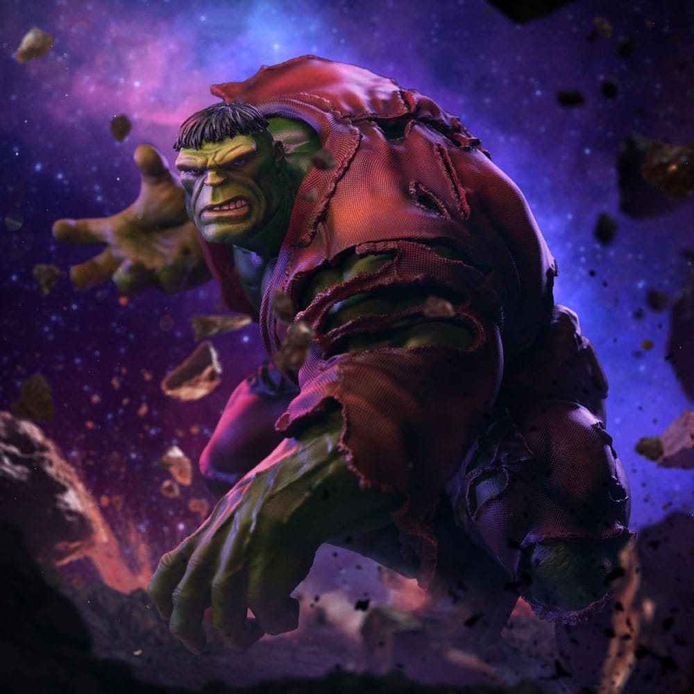 Marvel BDS Art Scale Statue Infinity Gauntlet Hulk Diorama Iron Studios