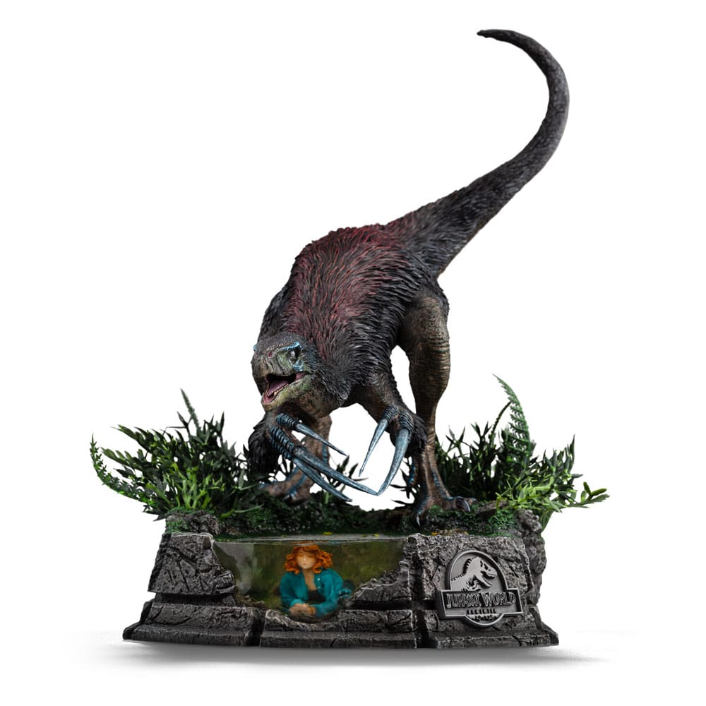 Jurassic World Dominion Demi Art Scale Statue 1/20 Therizinosaurus Iron Studios