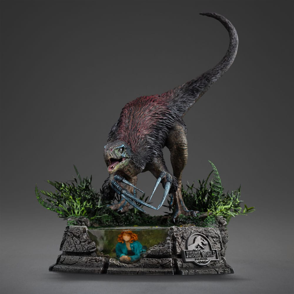 Jurassic World Dominion Demi Art Scale Statue 1/20 Therizinosaurus Iron Studios