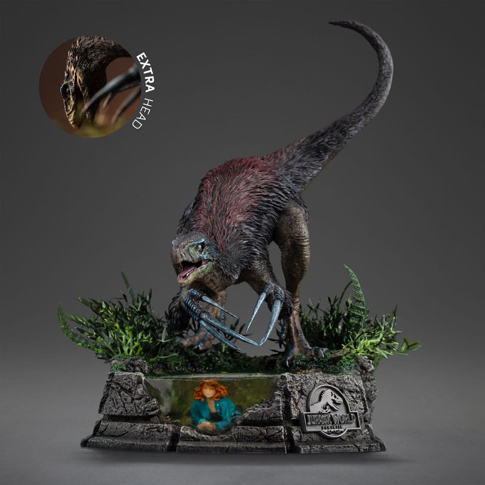 Jurassic World Dominion Demi Art Scale Statue 1/20 Therizinosaurus Iron Studios