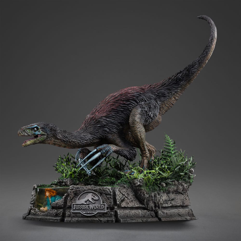 Jurassic World Dominion Demi Art Scale Statue 1/20 Therizinosaurus Iron Studios
