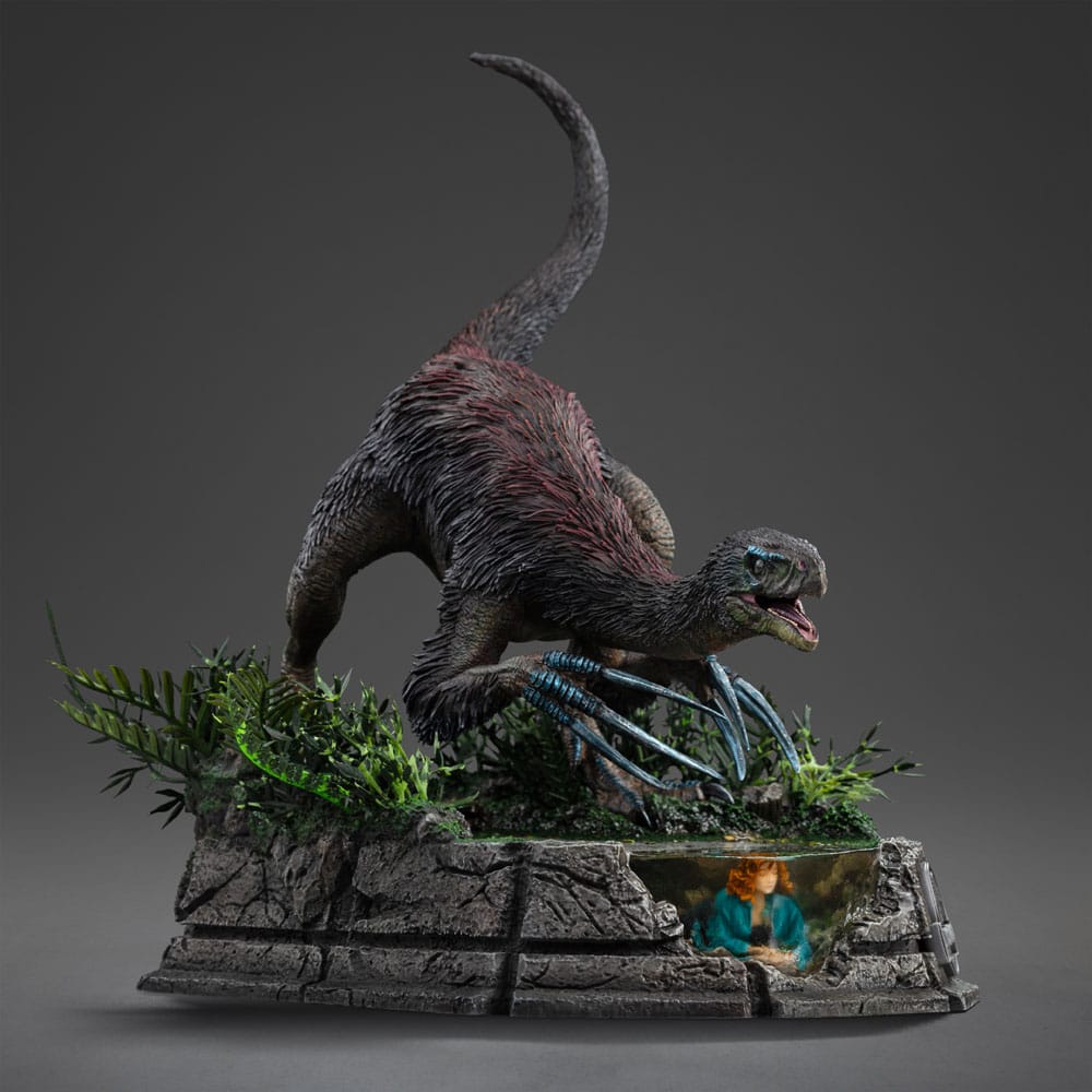 Jurassic World Dominion Demi Art Scale Statue 1/20 Therizinosaurus Iron Studios