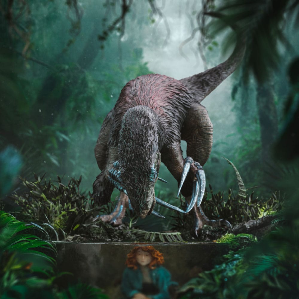Jurassic World Dominion Demi Art Scale Statue 1/20 Therizinosaurus Iron Studios