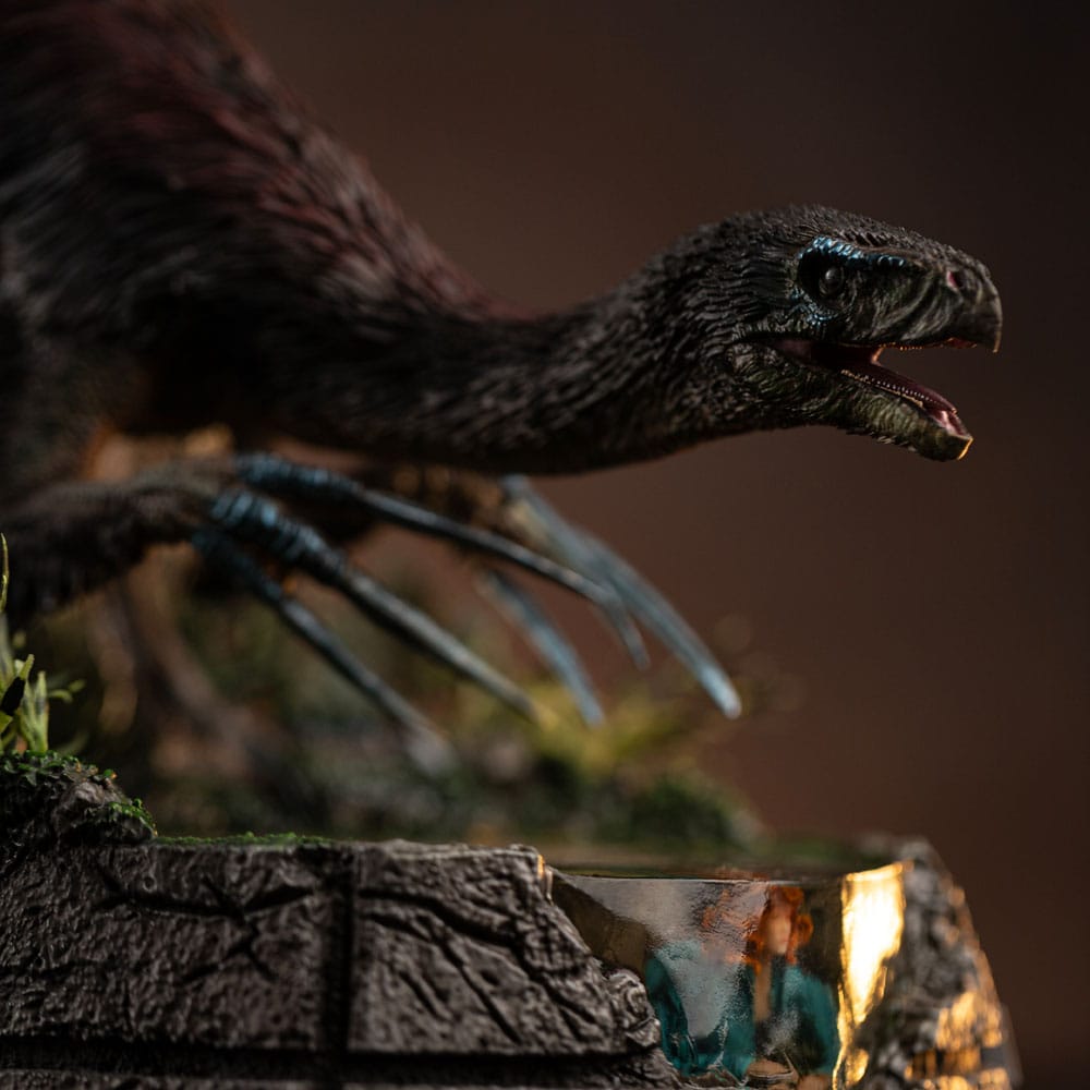 Jurassic World Dominion Demi Art Scale Statue 1/20 Therizinosaurus Iron Studios