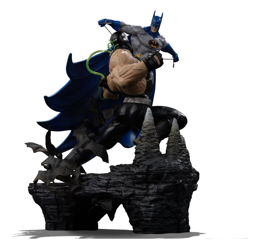 DC Comics Diorama Batman vs Bane Iron Studios