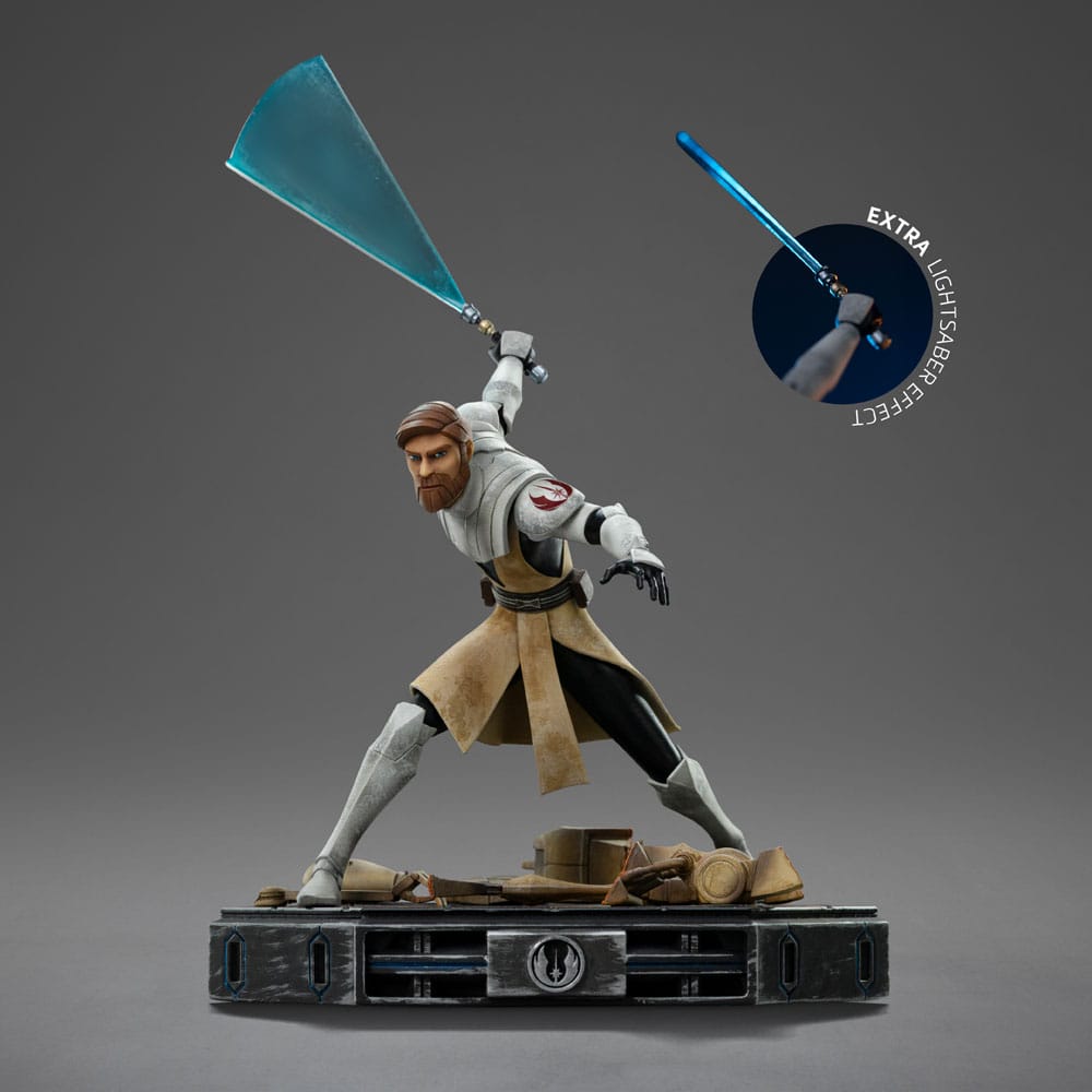 Star Wars Deluxe Art Scale Statue Obi Wan Kenobi Iron Studios