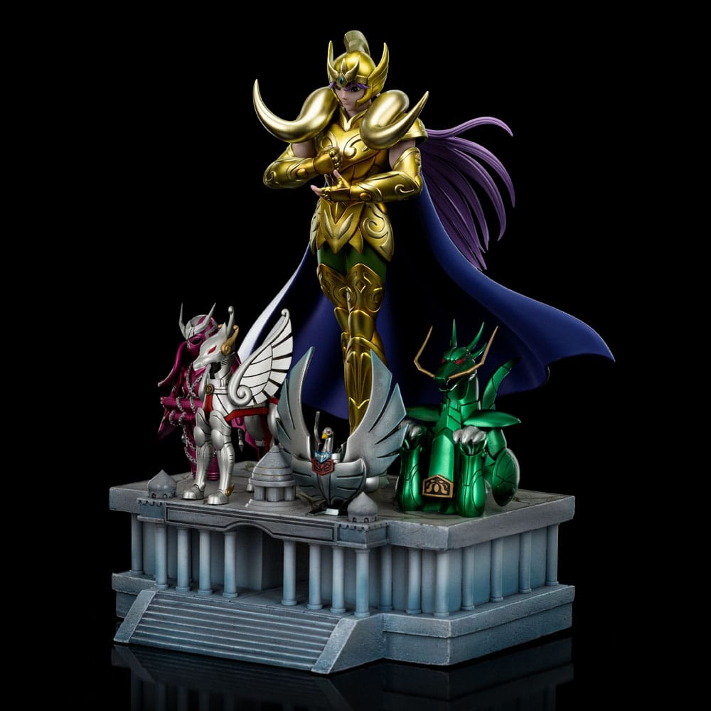 Saint Seiya Art Scale Statue Aries Mu Deluxe Iron Studios
