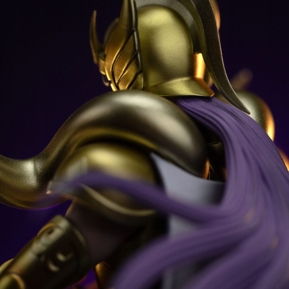 Saint Seiya Art Scale Statue Aries Mu Deluxe Iron Studios
