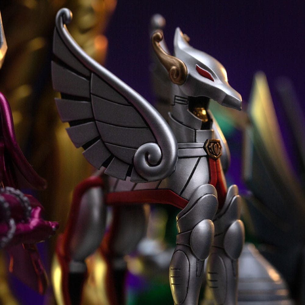 Saint Seiya Art Scale Statue Aries Mu Deluxe Iron Studios