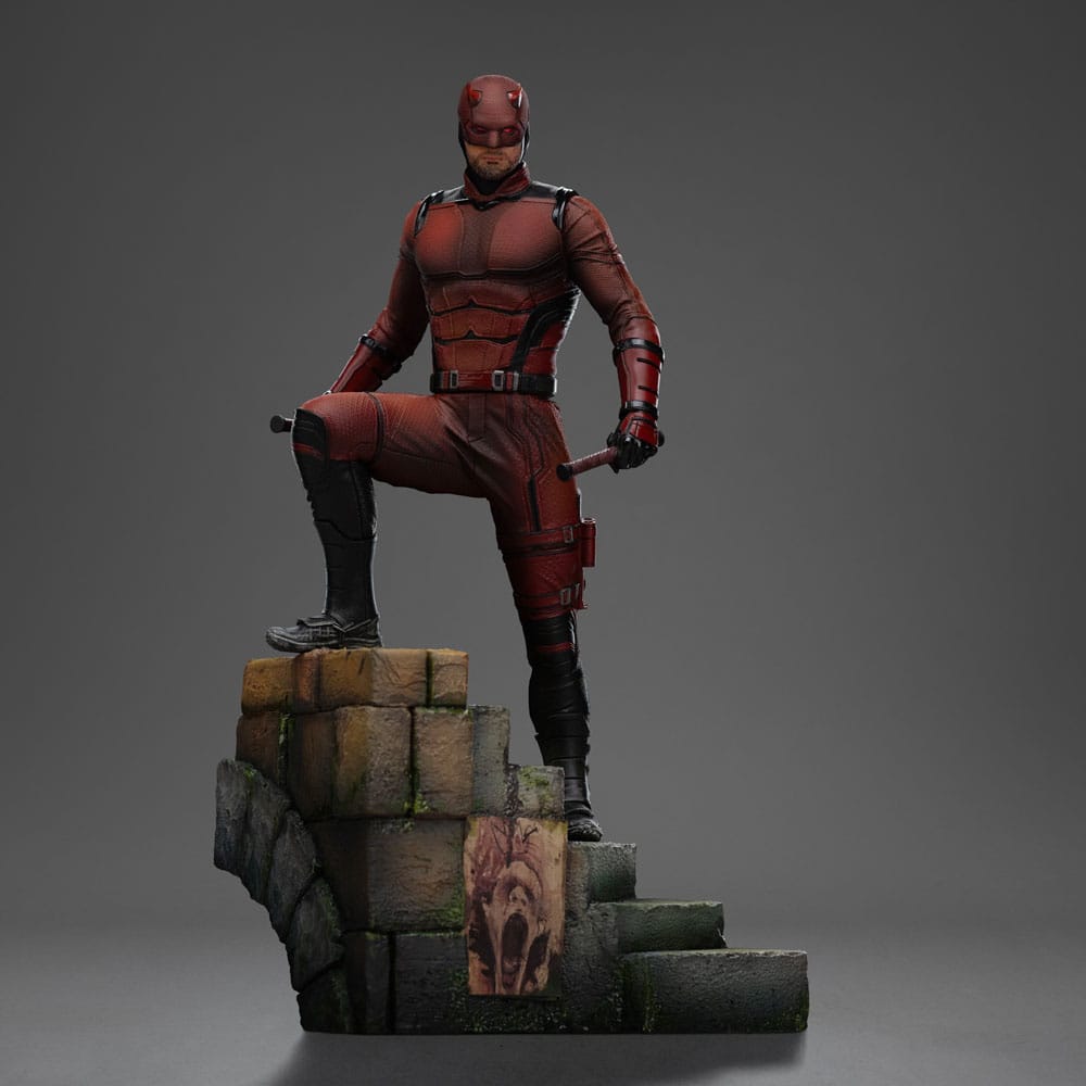 Daredevil Born Again Art Scale Statue Daredevil Iron Studios
