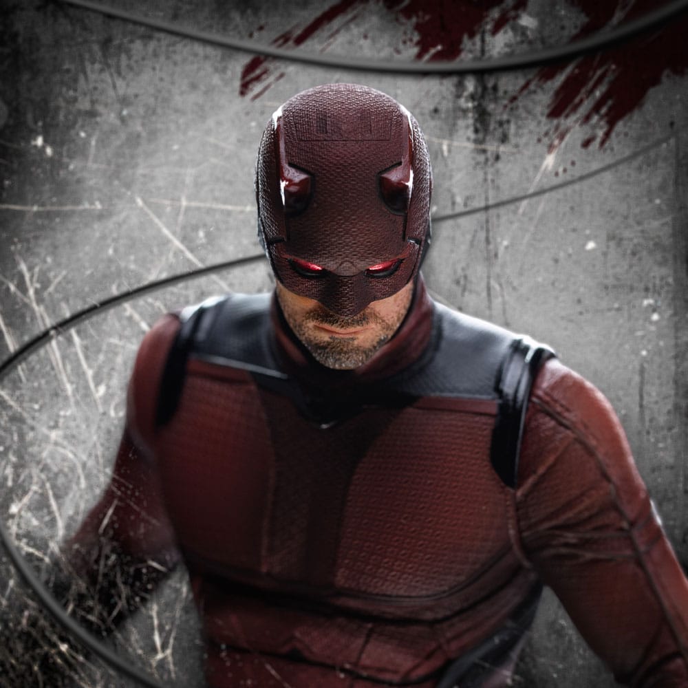 Daredevil Born Again Art Scale Statue Daredevil Iron Studios