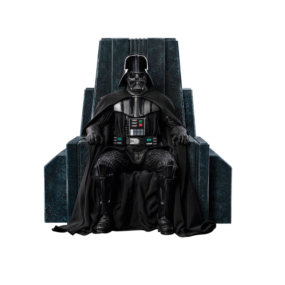 Star Wars Art Scale Statue Darth Vader on Throne Iron Studios