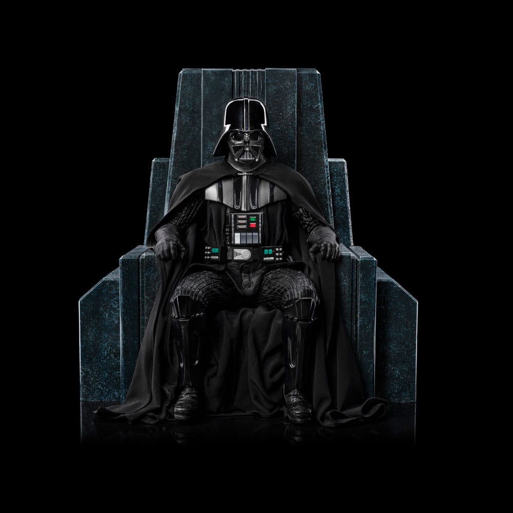 Star Wars Art Scale Statue Darth Vader on Throne Iron Studios