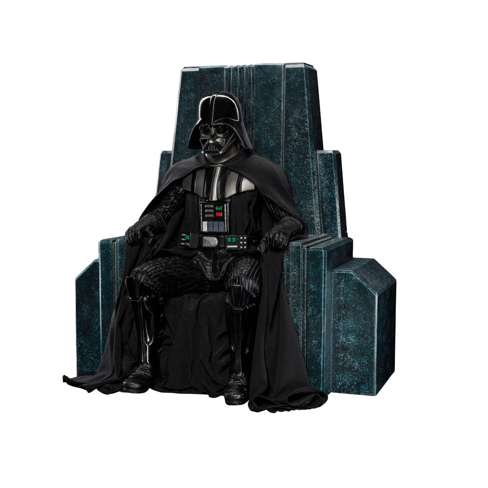 Star Wars Art Scale Statue Darth Vader on Throne Iron Studios