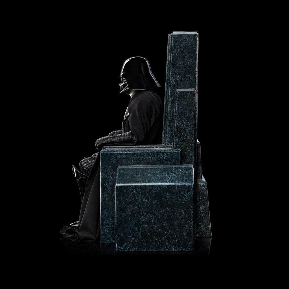Star Wars Art Scale Statue Darth Vader on Throne Iron Studios