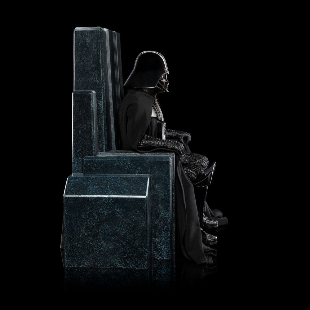 Star Wars Art Scale Statue Darth Vader on Throne Iron Studios