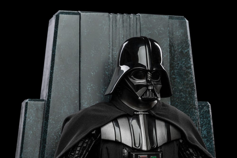 Star Wars Art Scale Statue Darth Vader on Throne Iron Studios