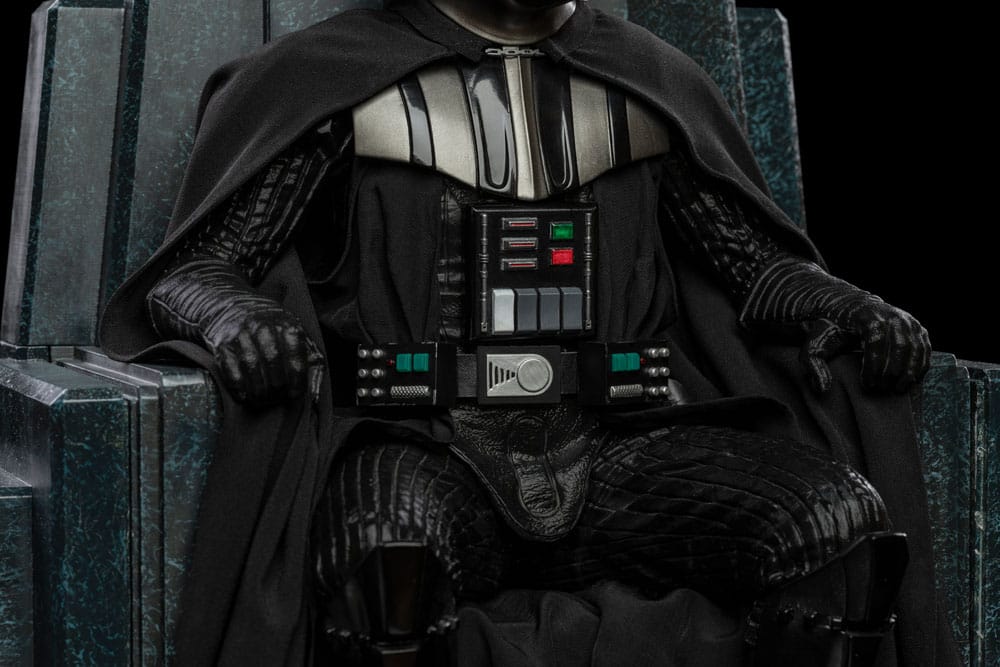 Star Wars Art Scale Statue Darth Vader on Throne Iron Studios