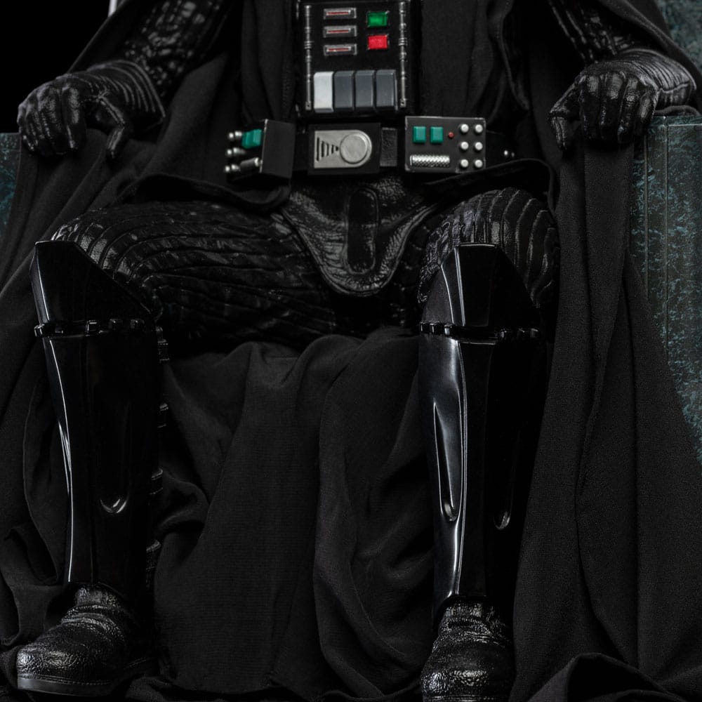 Star Wars Art Scale Statue Darth Vader on Throne Iron Studios
