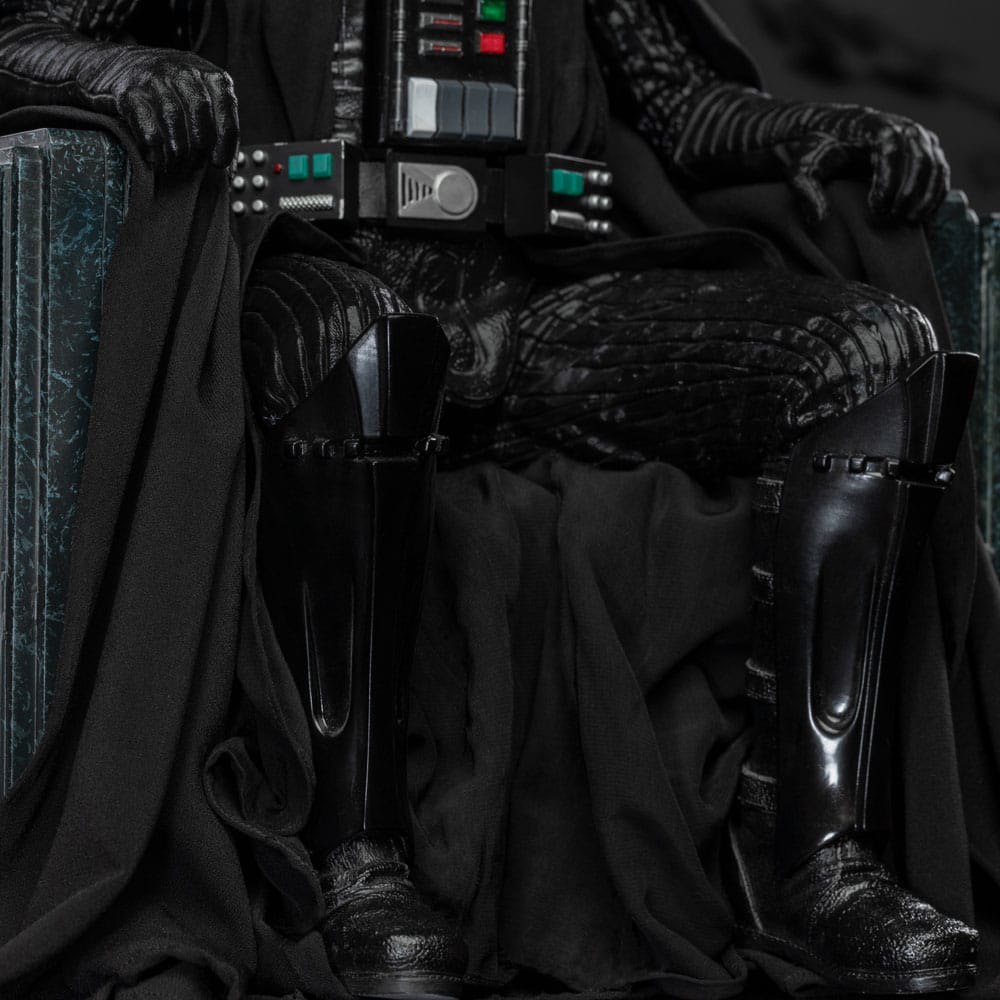 Star Wars Art Scale Statue Darth Vader on Throne Iron Studios