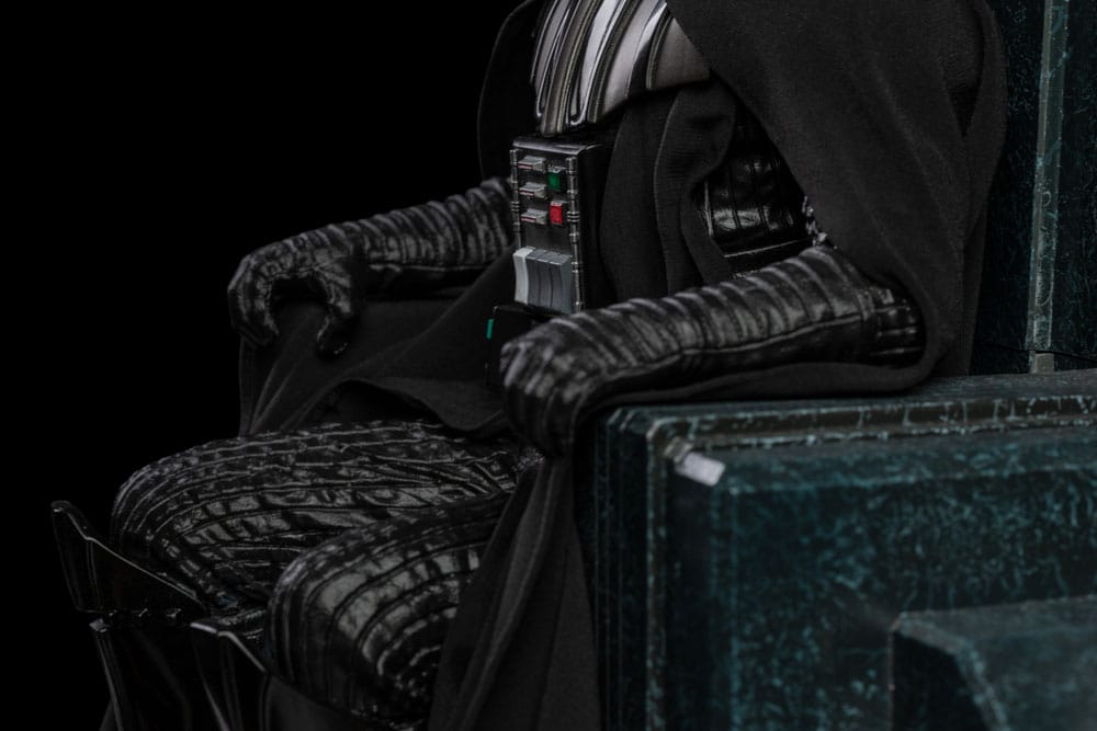 Star Wars Art Scale Statue Darth Vader on Throne Iron Studios