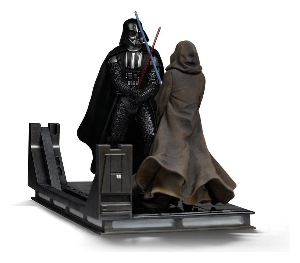 Star Wars Deluxe Art Scale Statue Darth Vader Vs Obi Wan Kenobi CCXP Exclusive 2025 Iron Studios