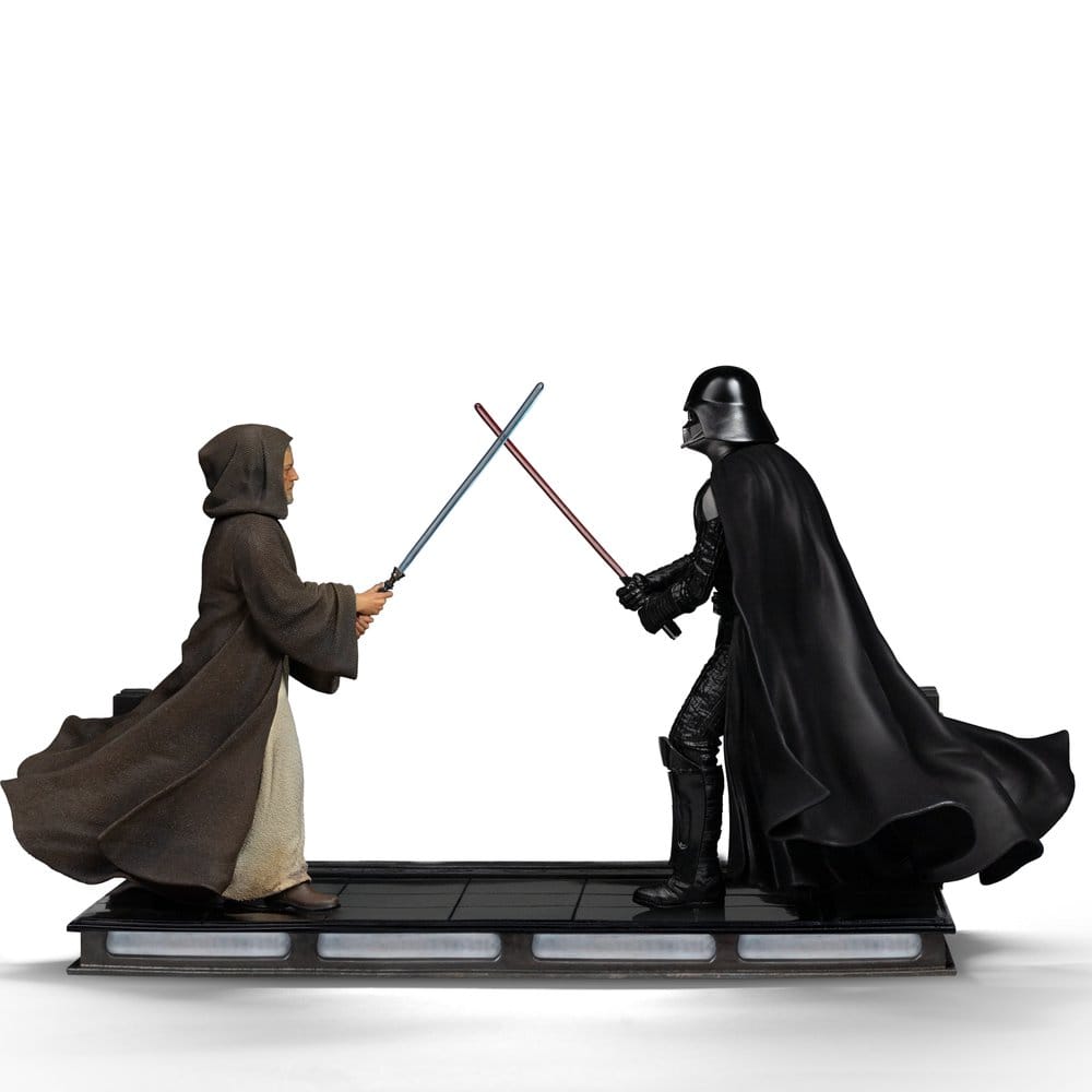 Star Wars Deluxe Art Scale Statue Darth Vader Vs Obi Wan Kenobi CCXP Exclusive 2025 Iron Studios