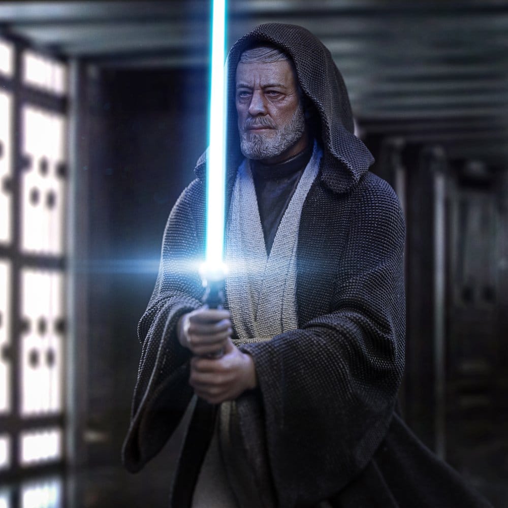 Star Wars Deluxe Art Scale Statue Darth Vader Vs Obi Wan Kenobi CCXP Exclusive 2025 Iron Studios