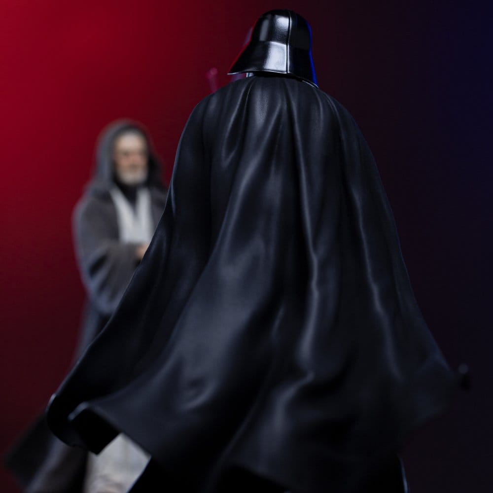 Star Wars Deluxe Art Scale Statue Darth Vader Vs Obi Wan Kenobi CCXP Exclusive 2025 Iron Studios