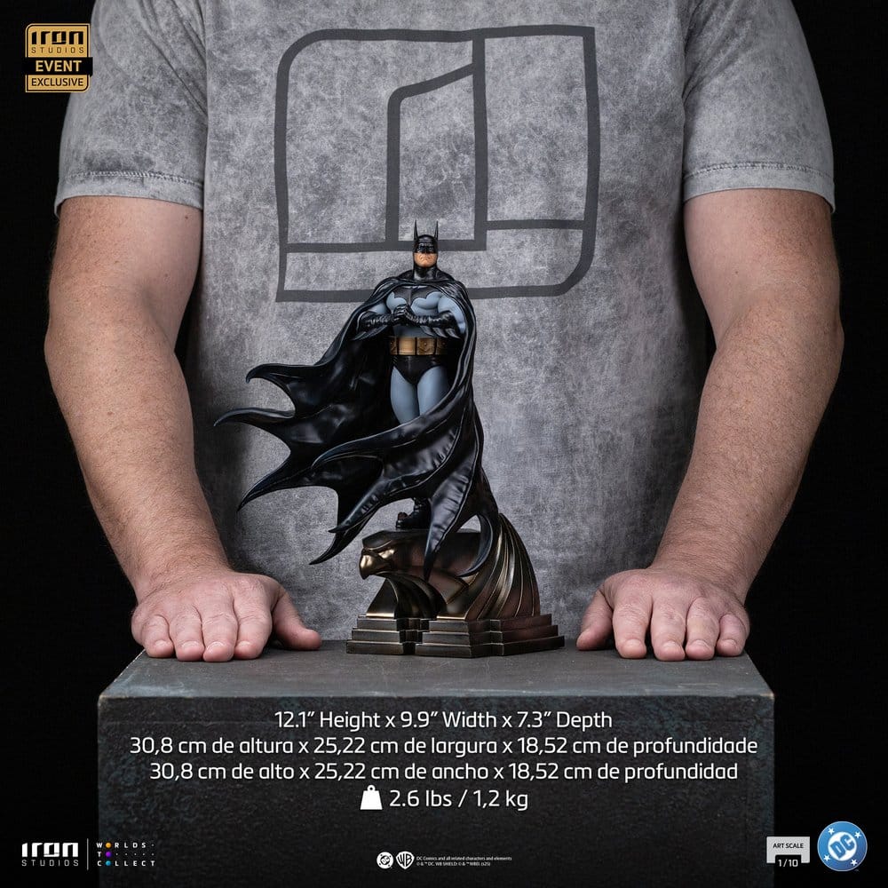 DC Comics Art Scale Statue Batman Trinity CCXP Exclusive 2025 Iron Studios