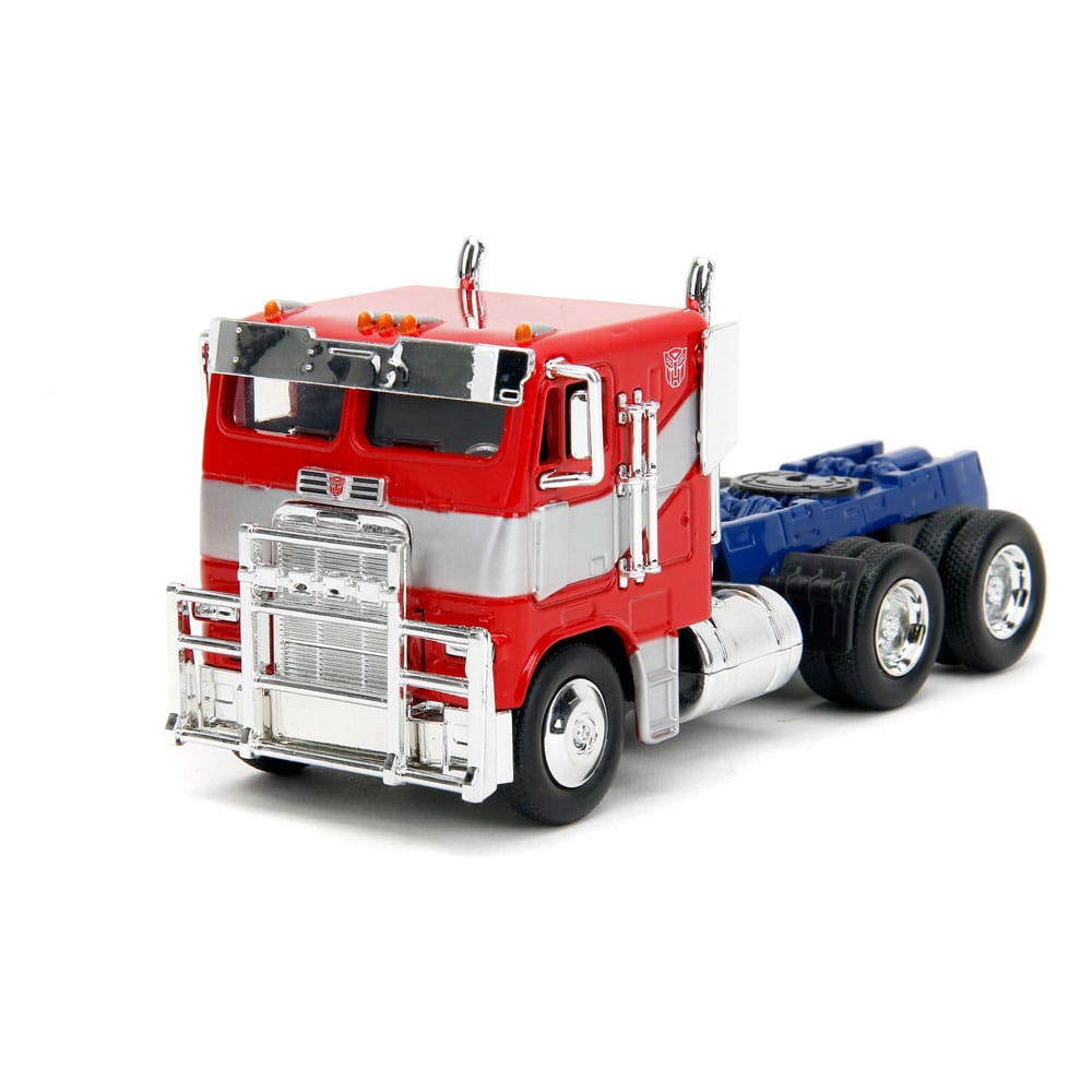 Transformers Diecast Model 1/32 T7 Optimus Prime Truck Jada Toys