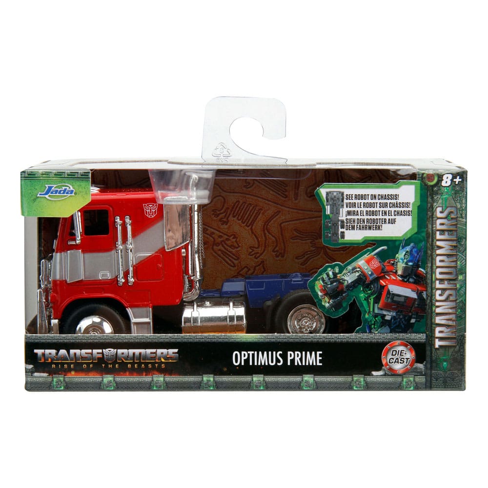 Transformers Diecast Model 1/32 T7 Optimus Prime Truck Jada Toys