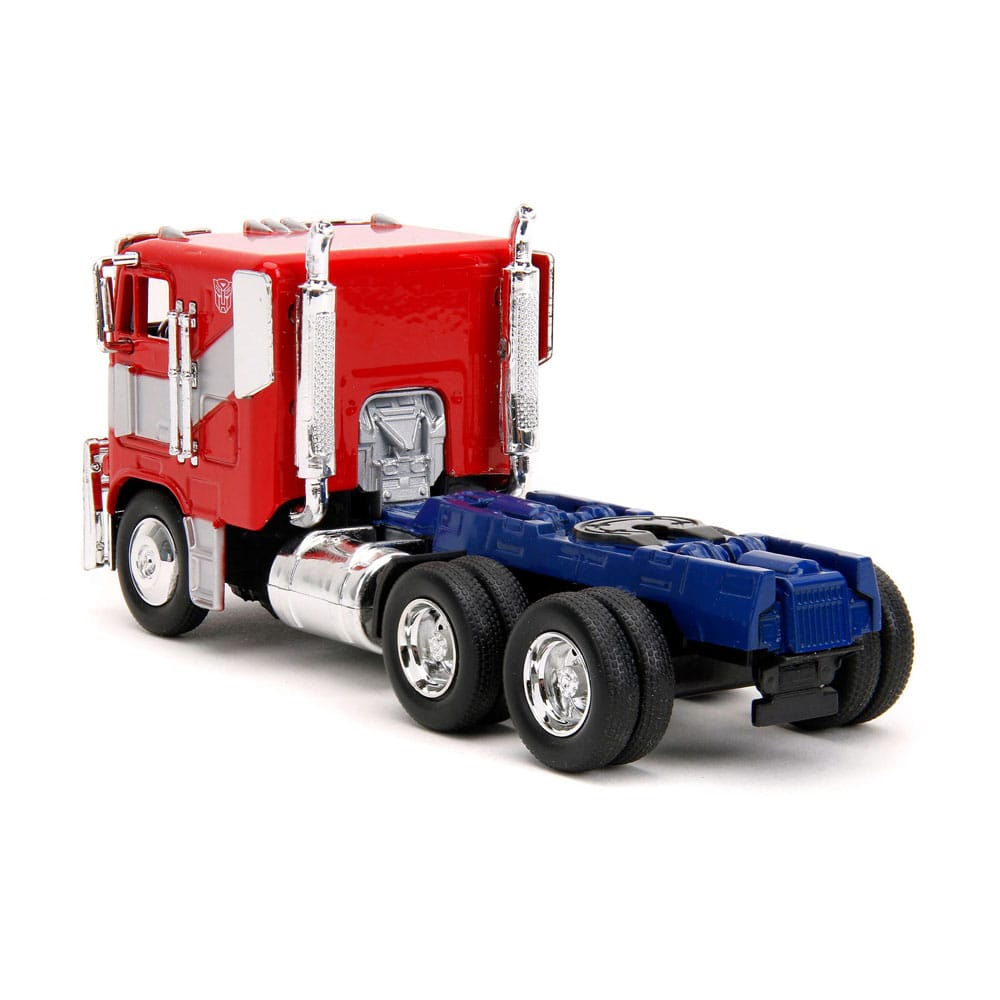 Transformers Diecast Model 1/32 T7 Optimus Prime Truck Jada Toys