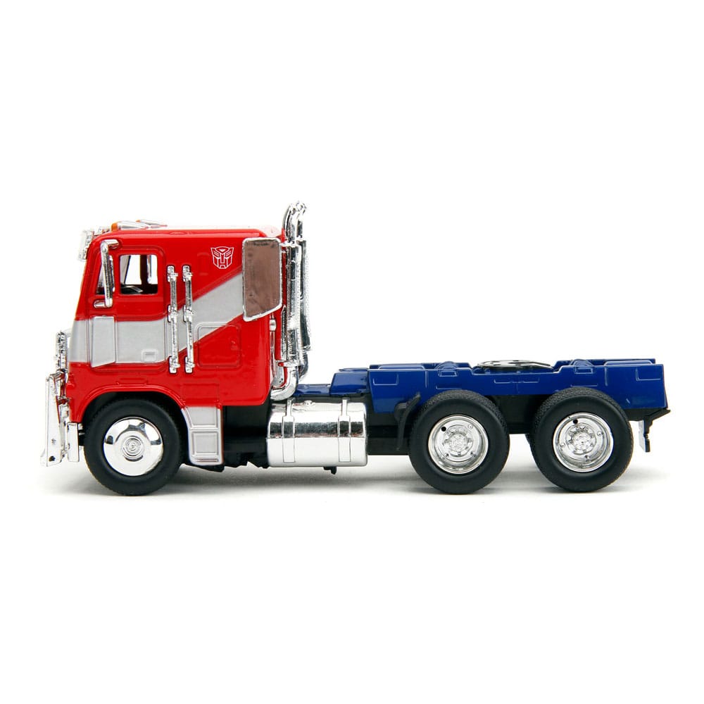 Transformers Diecast Model 1/32 T7 Optimus Prime Truck Jada Toys