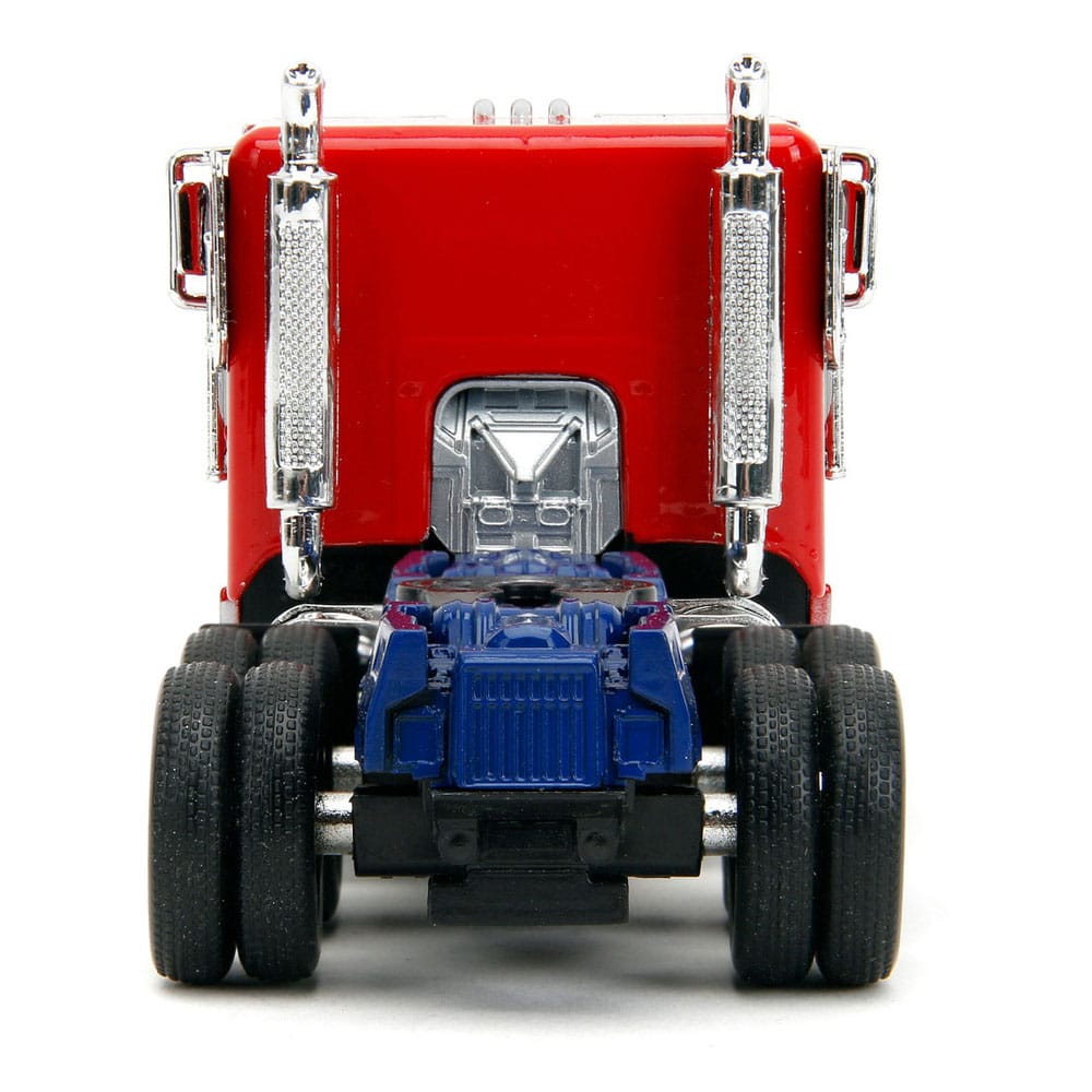 Transformers Diecast Model 1/32 T7 Optimus Prime Truck Jada Toys