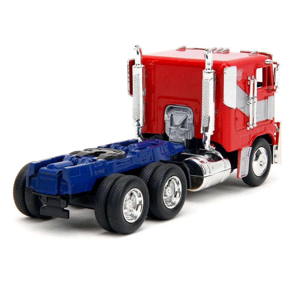 Transformers Diecast Model 1/32 T7 Optimus Prime Truck Jada Toys