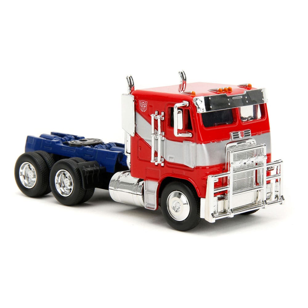 Transformers Diecast Model 1/32 T7 Optimus Prime Truck Jada Toys