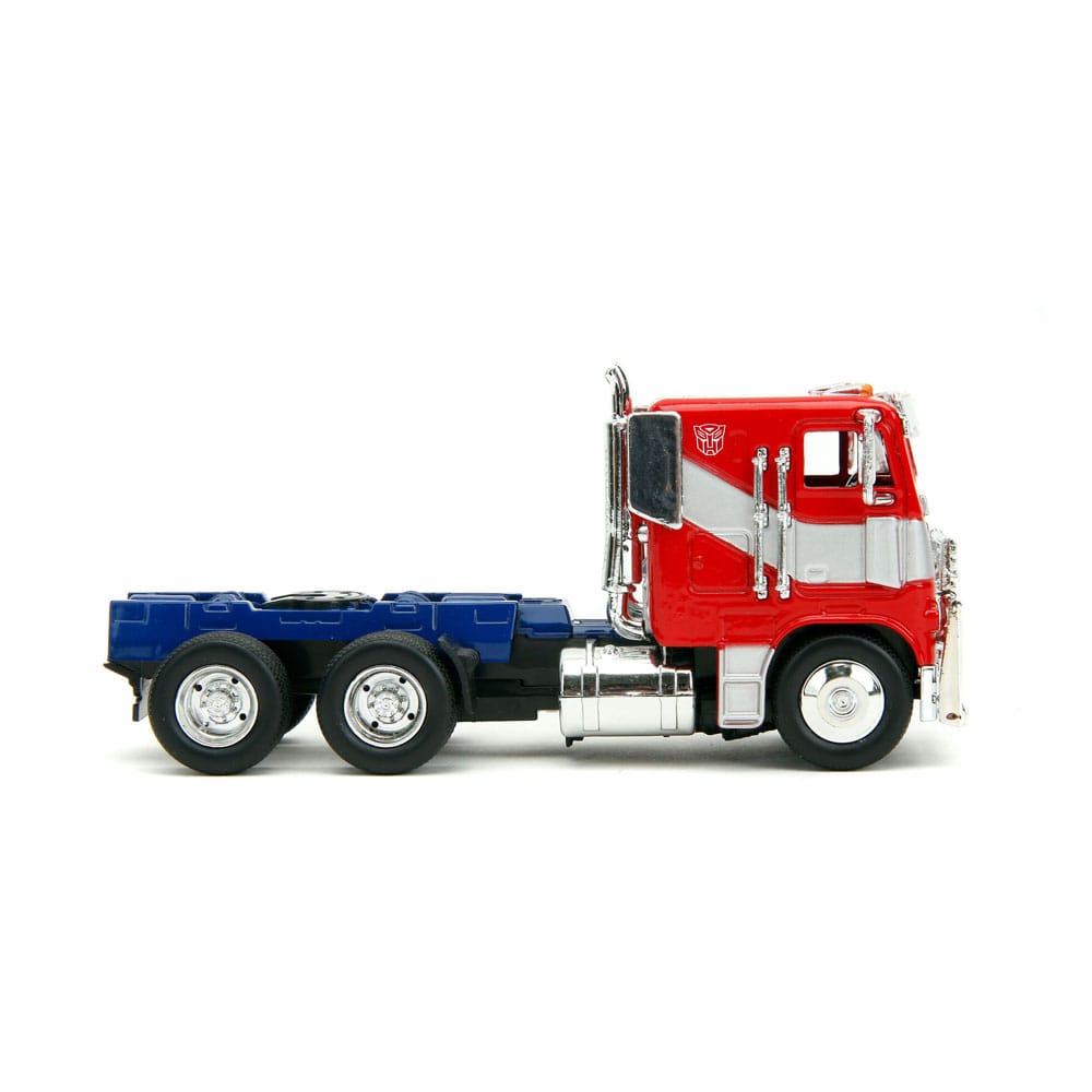 Transformers Diecast Model 1/32 T7 Optimus Prime Truck Jada Toys