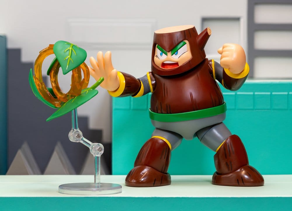 Mega Man Action Figure Wood Man Jada Toys