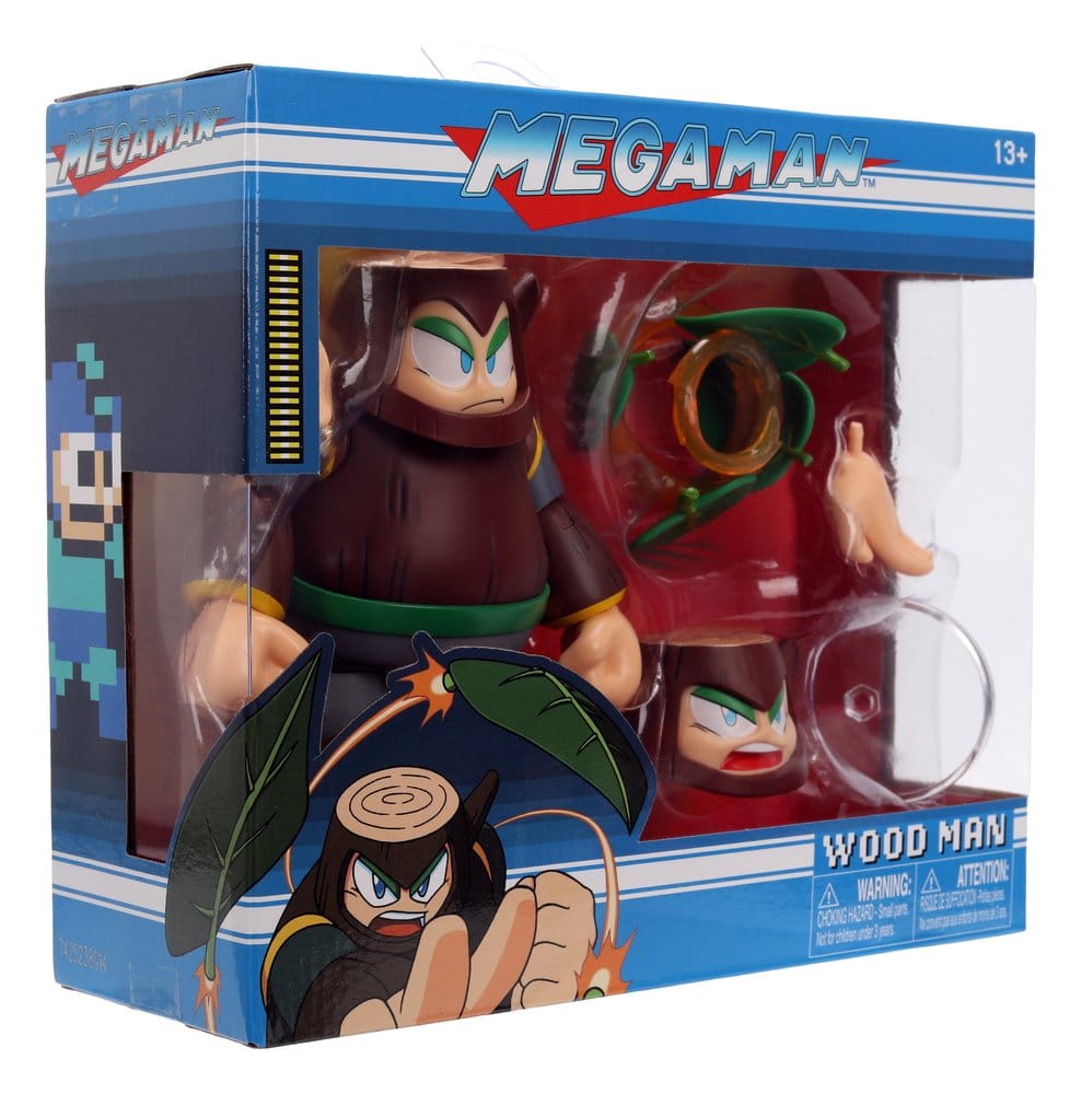 Mega Man Action Figure Wood Man Jada Toys