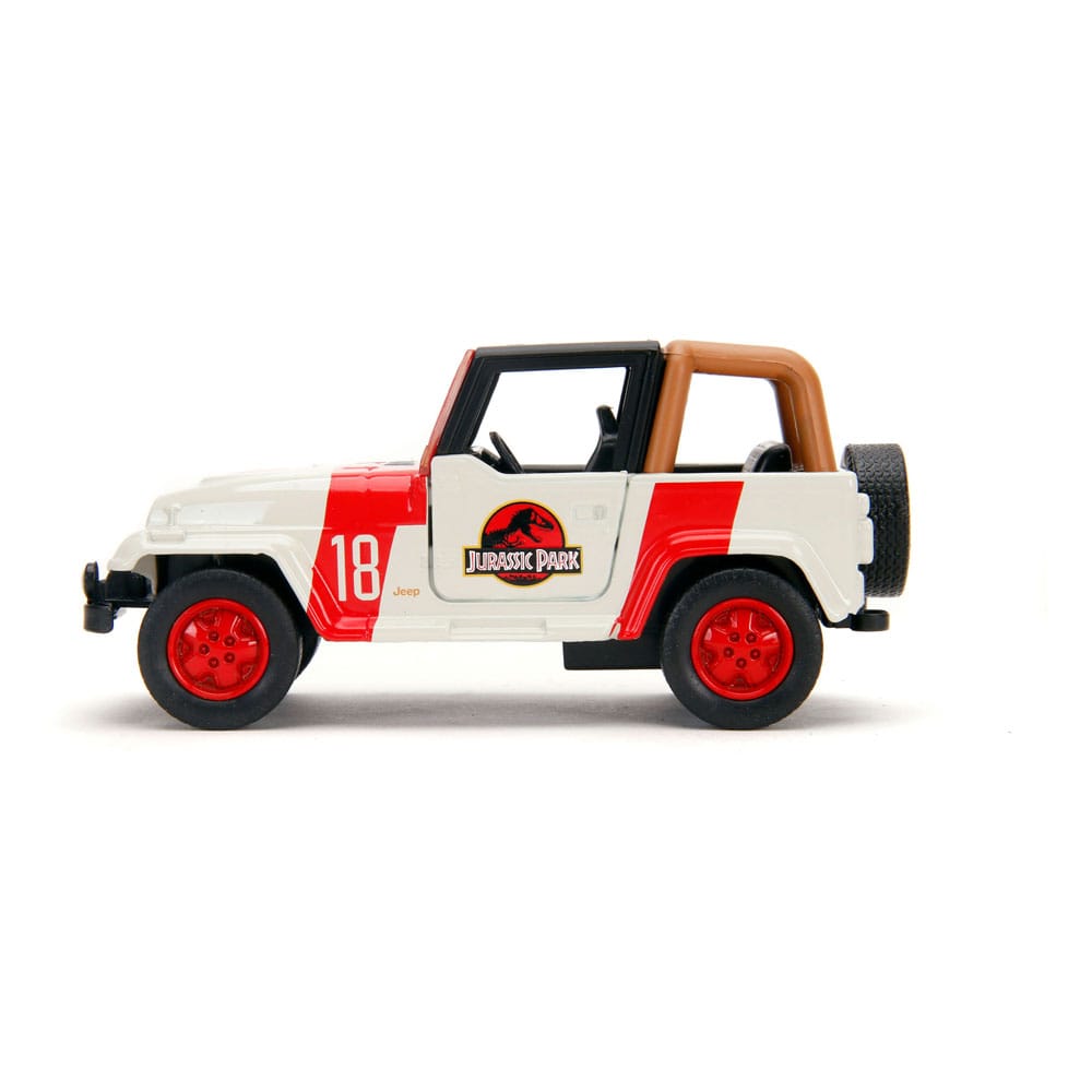 Jurassic World Diecast Model 1/32 Jeep Wrangler Jada Toys