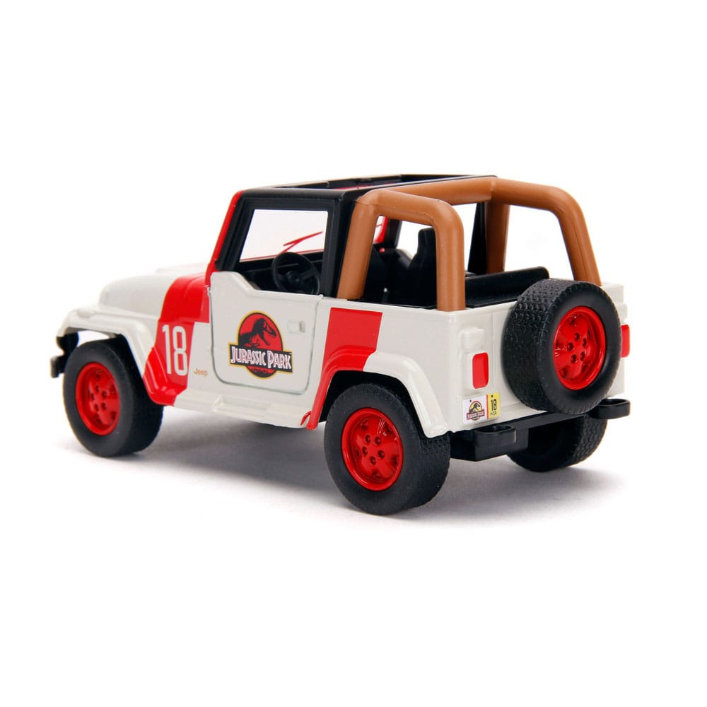 Jurassic World Diecast Model 1/32 Jeep Wrangler Jada Toys