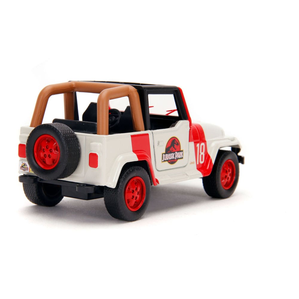 Jurassic World Diecast Model 1/32 Jeep Wrangler Jada Toys
