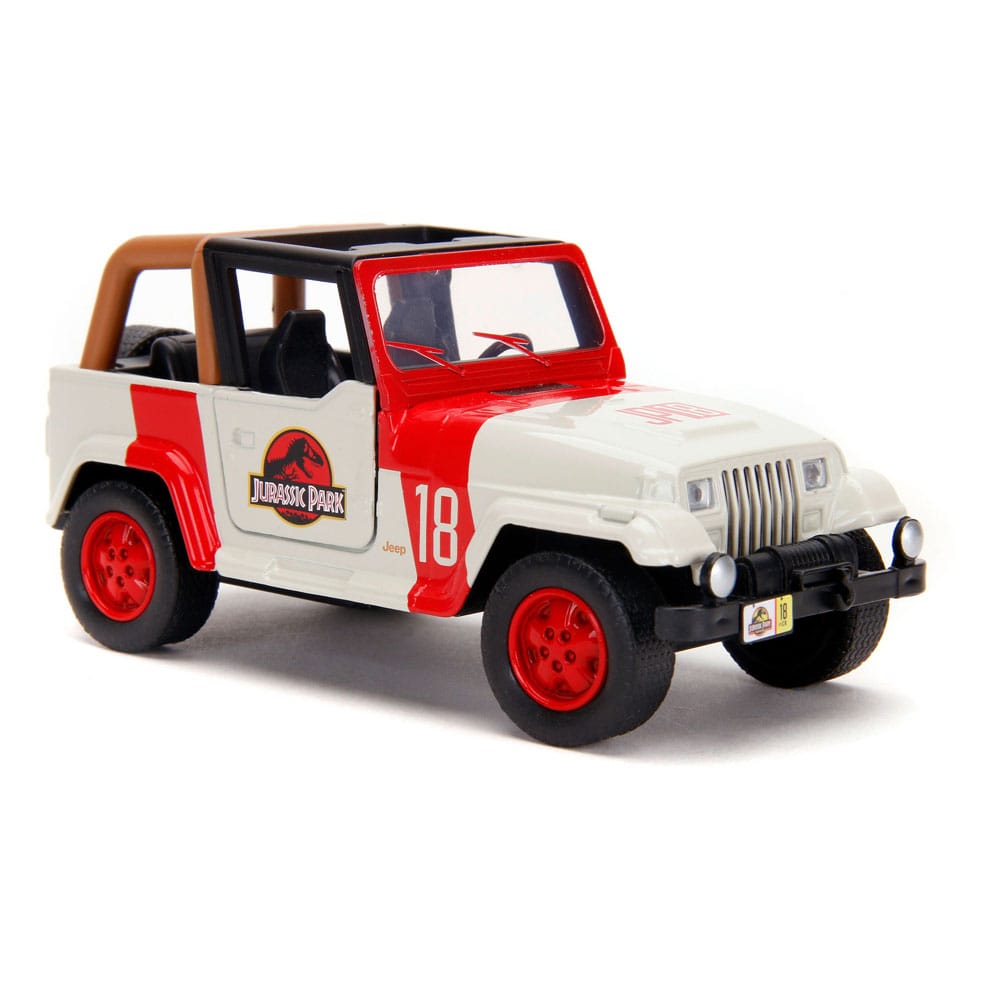 Jurassic World Diecast Model 1/32 Jeep Wrangler Jada Toys